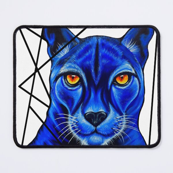 Item preview, Blue kitty designed and sold by DemonPainterArt.