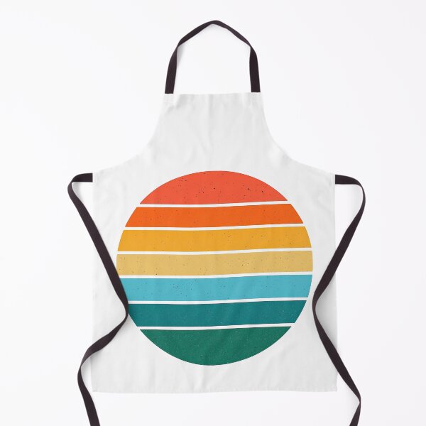Item preview, Retro Sunset Gradient Circle Minimalist Design designed and sold by ArtfulWeave.