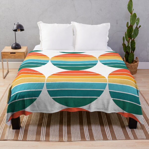 Item preview, Retro Sunset Gradient Circle Minimalist Design designed and sold by ArtfulWeave.