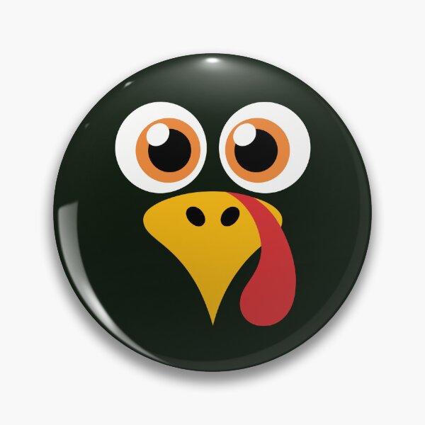 Item preview, Minimalist Turkey Face Graphic designed and sold by jkrphoto.
