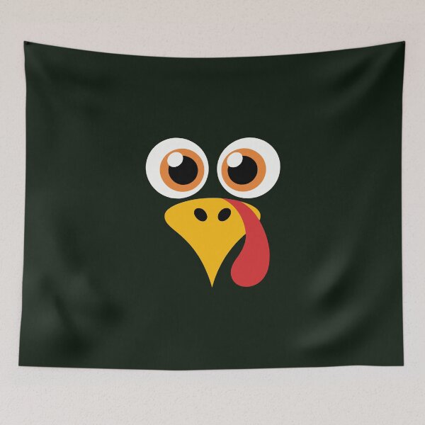 Item preview, Minimalist Turkey Face Graphic designed and sold by jkrphoto.
