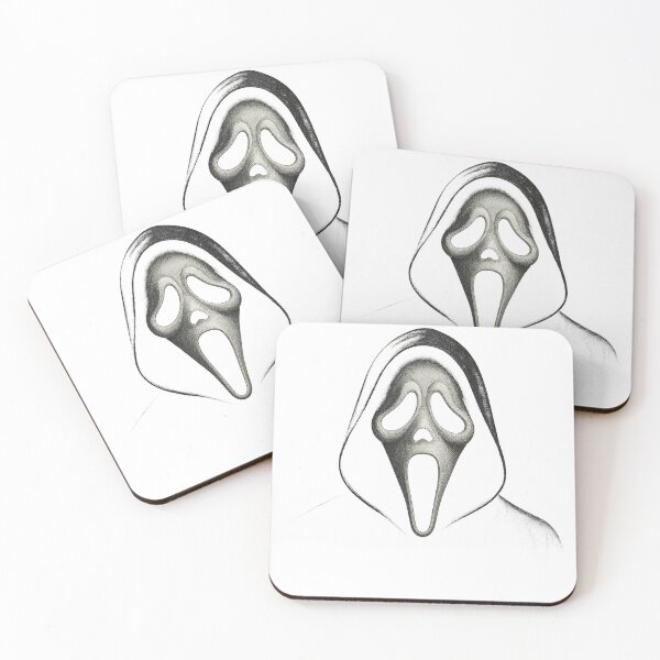 Item preview, The Silent Caller – Minimal Horror Portrait designed and sold by garethumph.
