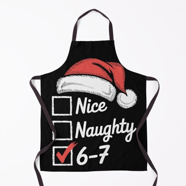 Item preview, Funny Christmas Meme Nice Naughty Brain Rot Humor designed and sold by AScribbler0.
