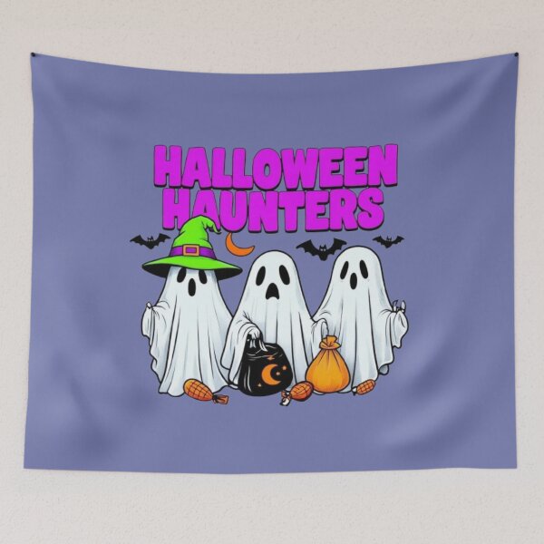 Item preview, Cute Ghost Trio Halloween Haunters Design designed and sold by MyWittyThings.