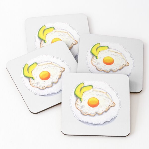 Item preview, Fried Egg and Avocado: Aesthetic Breakfast designed and sold by ElizabethCoelho.