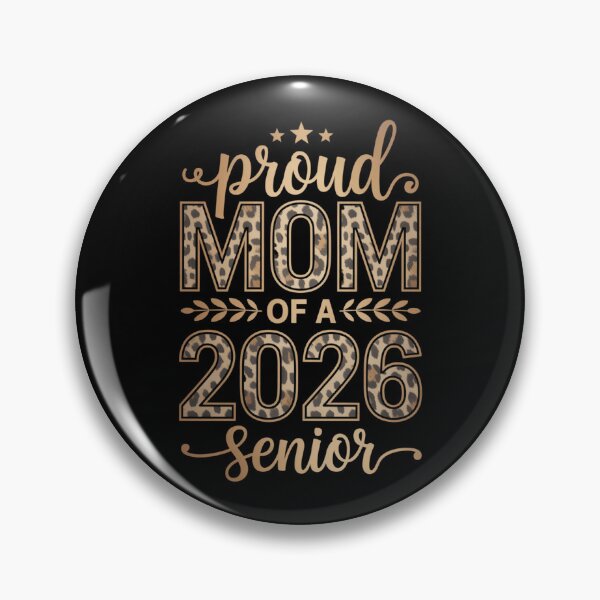 Item preview, Proud Mom of a 2026 Senior Leopard Design designed and sold by Gogetgiggles.