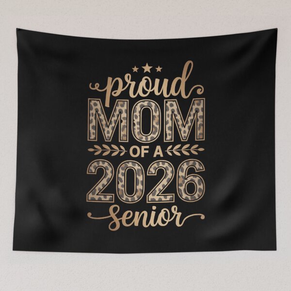 Item preview, Proud Mom of a 2026 Senior Leopard Design designed and sold by Gogetgiggles.