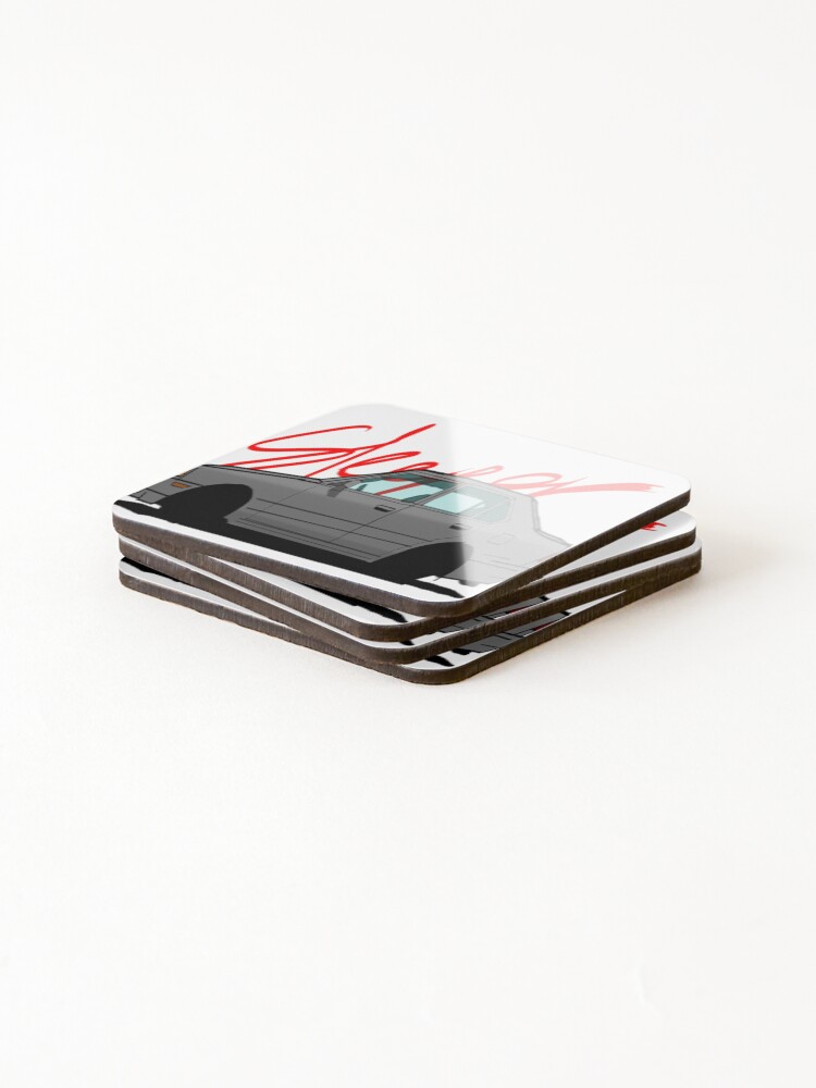 Thumbnail 4 of 5, Coasters (Set of 4), Sleeper cool car designed and sold by RaiRenderRoom.