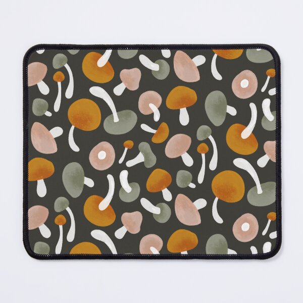Item preview, Autumn Mushrooms Botanicals Pattern designed and sold by Farissa Designs.