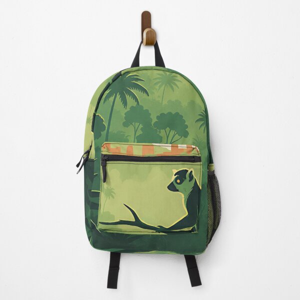 Item preview, Antananarivo Madagascar Lemur Tropical Forest Art designed and sold by Orviona.