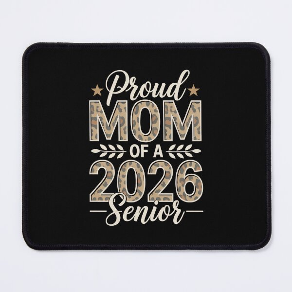 Item preview, Proud Mom of a 2026 Senior Leopard Design designed and sold by Gogetgiggles.