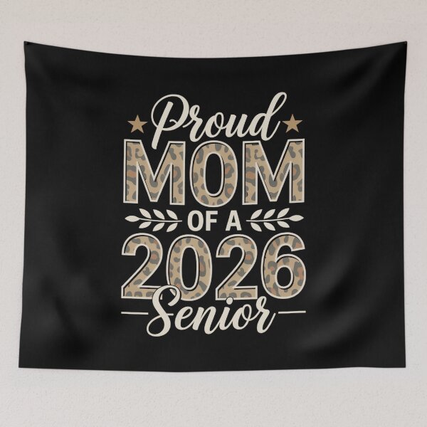 Item preview, Proud Mom of a 2026 Senior Leopard Design designed and sold by Gogetgiggles.