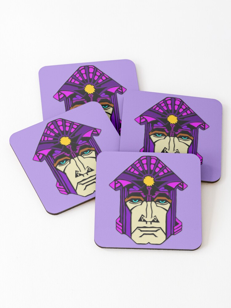 Thumbnail 1 of 5, Coasters (Set of 4), Head designed and sold by Tridentulus.
