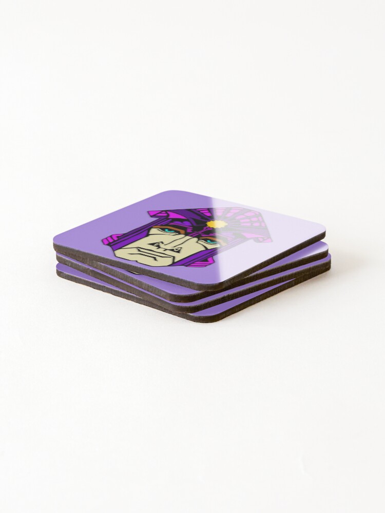 Thumbnail 4 of 5, Coasters (Set of 4), Head designed and sold by Tridentulus.