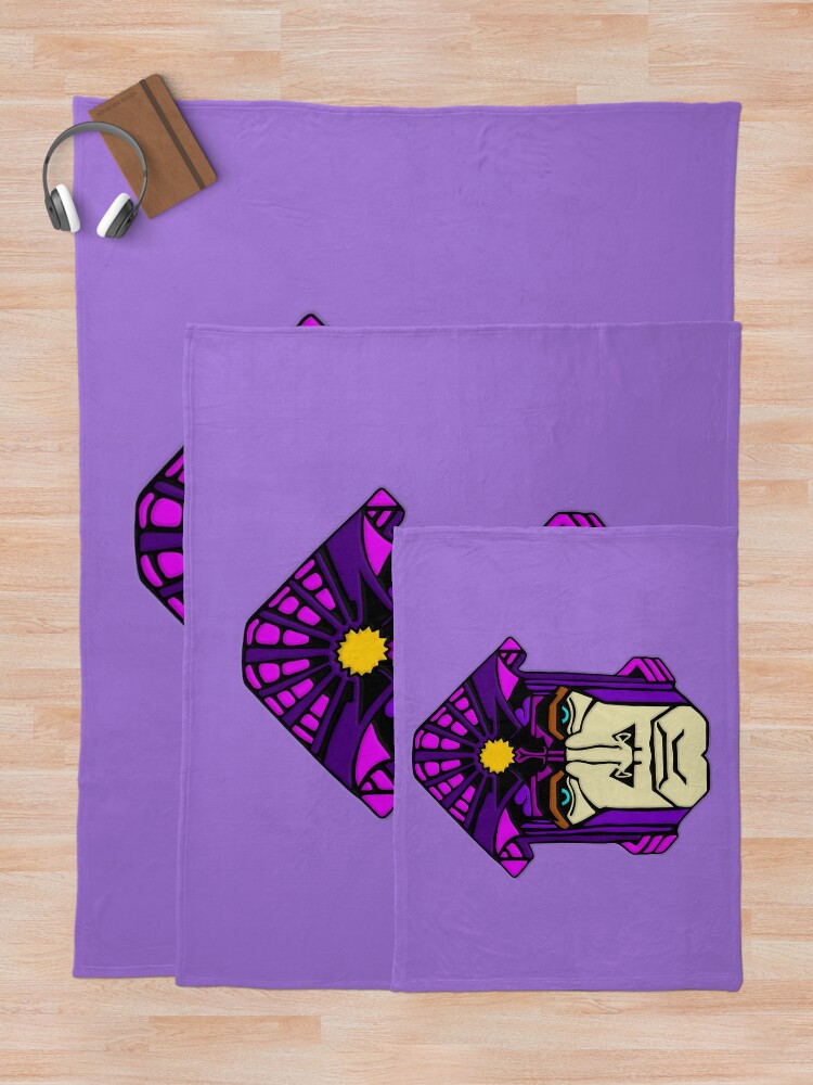Thumbnail 5 of 6, Throw Blanket, Head designed and sold by Tridentulus.