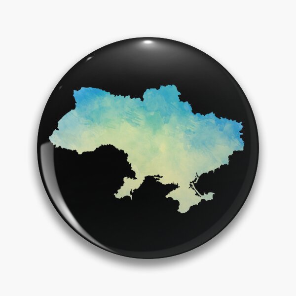 Item preview, Ukraine Watercolor Map designed and sold by Kate27sun.