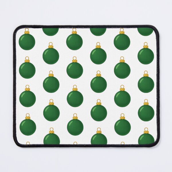 Item preview, Elegant Green Christmas Ornament – Classic Holiday Pattern Design designed and sold by Painted Moon by Luna Bee™.