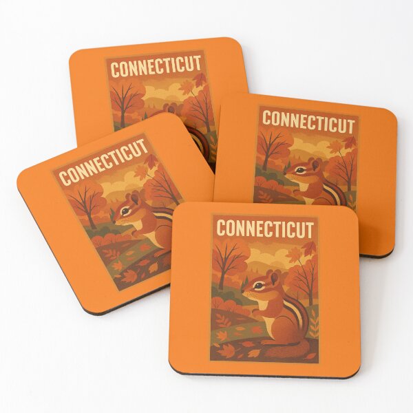 Item preview, Connecticut  designed and sold by Broken Antler Designs .
