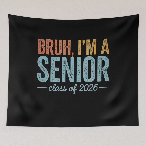 Item preview, Bruh, I'm a Senior Class of 2026 Design designed and sold by Gogetgiggles.