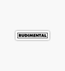 Rudimental UK Drum'n'bass DJ Sticker