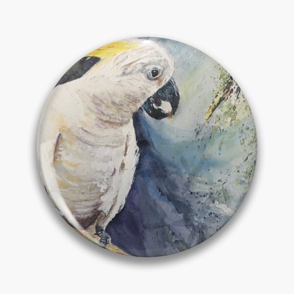 Item preview, Cheeky Cocky (Sulphur-crested) designed and sold by Nedra Purnell.