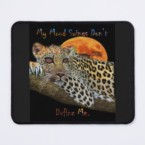 Item preview, Leopard with a Vibrant Moon designed and sold by Patricia Brown.