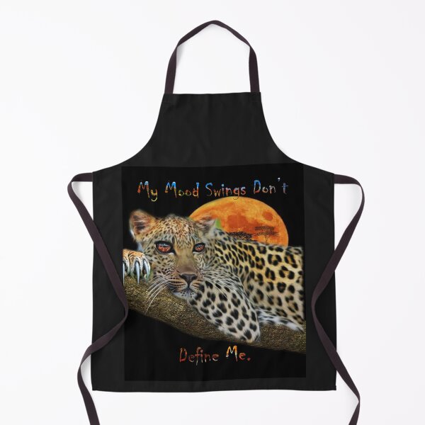 Item preview, Leopard with a Vibrant Moon designed and sold by Patricia Brown.