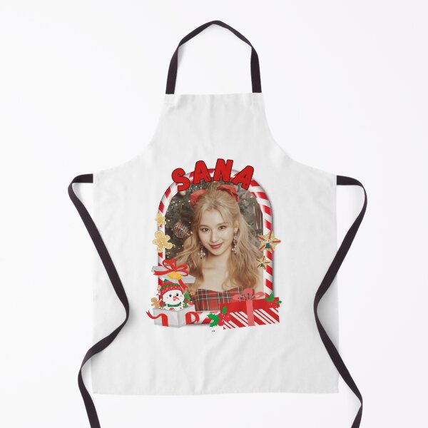 Item preview, Twice Sana Christmas Collage: Festive Kpop Cheer Merry Christmas Sticker designed and sold by AJUNICE STUDIO.