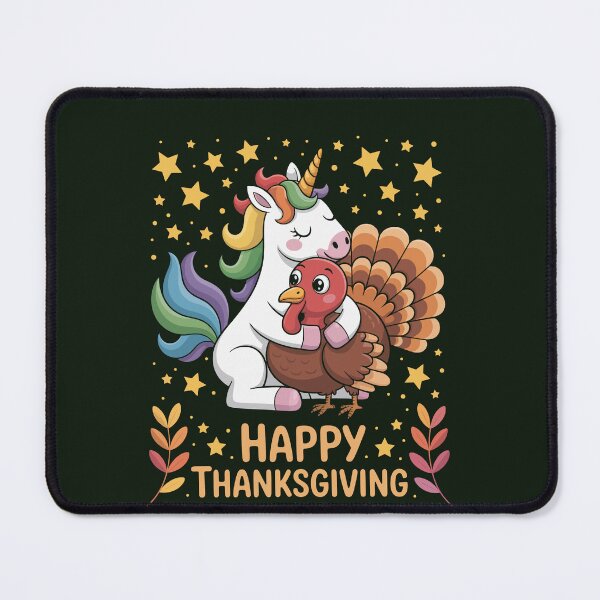 Item preview, Unicorn and Turkey Thanksgiving designed and sold by jkrphoto.