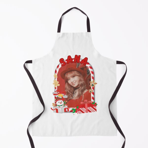 Item preview, Twice Sana Christmas Collage: Festive Kpop Cheer Merry Christmas Sticker designed and sold by AJUNICE STUDIO.