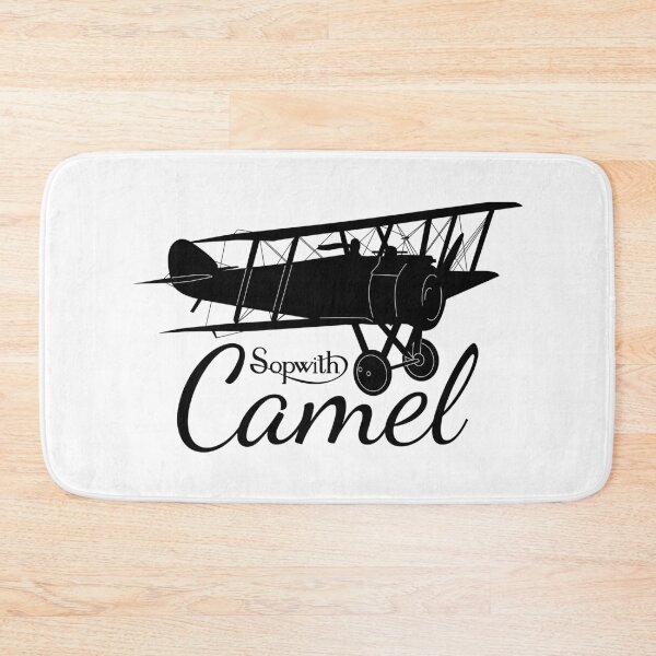 Item preview, Sopwith Camel British WW1 Fighter Biplane Flying Silhouette designed and sold by MilitaryMart.
