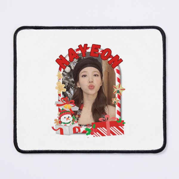 Item preview, Twice Nayeon Christmas Collage: Festive Kpop Cheer Merry Christmas Sticker designed and sold by AJUNICE STUDIO.