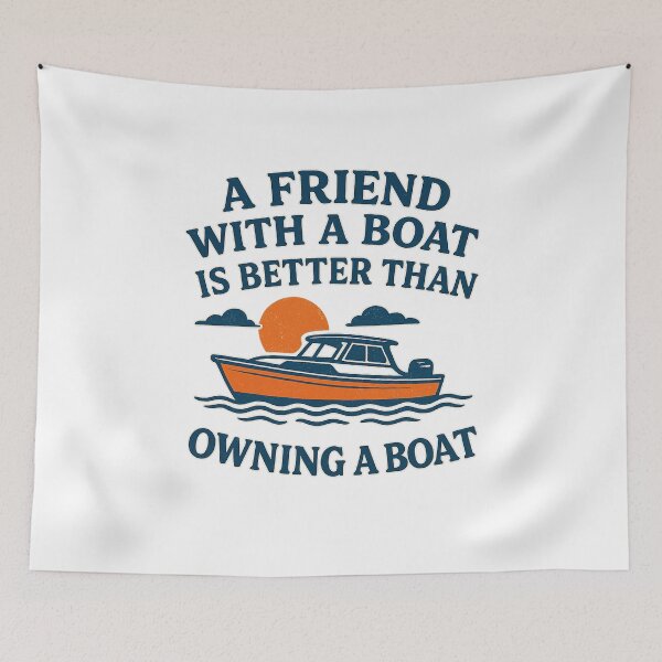 Item preview, Boating Friends Funny  designed and sold by ChristinasMess.
