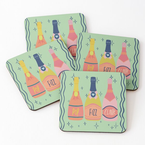Item preview, Pop, Fizz, Clink! designed and sold by Iris Clare Studio.