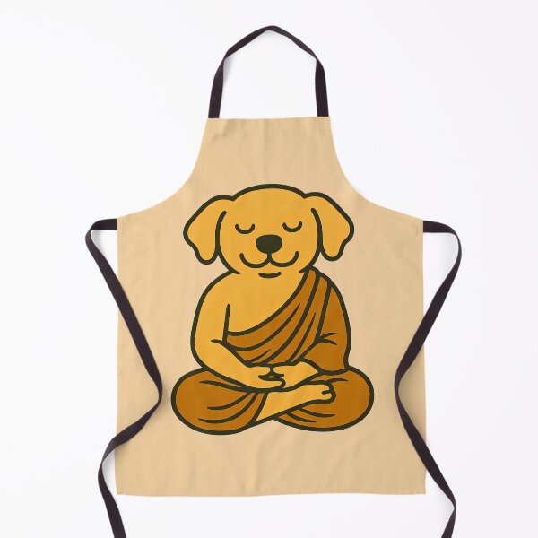 Item preview, Cute Zen Animal Meditation Buddha Art: Dog designed and sold by PinUpPizzazz.