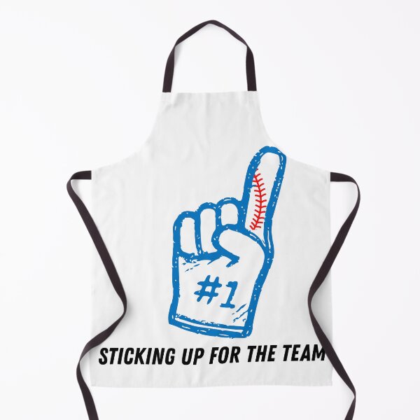 Item preview, Sticking Up for the Team – Baseball Humor Design by Backstop & Co. designed and sold by BackstopAndCo.