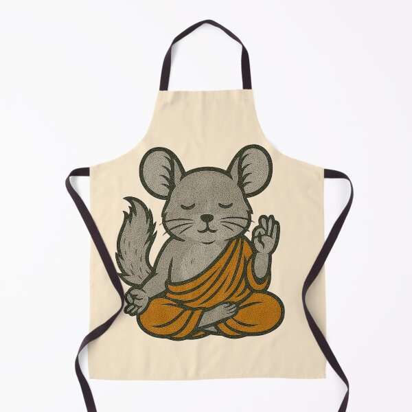 Item preview, Cute Zen Animal Meditation Buddha Art: Chinchilla designed and sold by PinUpPizzazz.