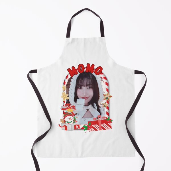 Item preview, Twice Momo Christmas Collage: Festive Kpop Cheer Merry Christmas Sticker designed and sold by AJUNICE STUDIO.