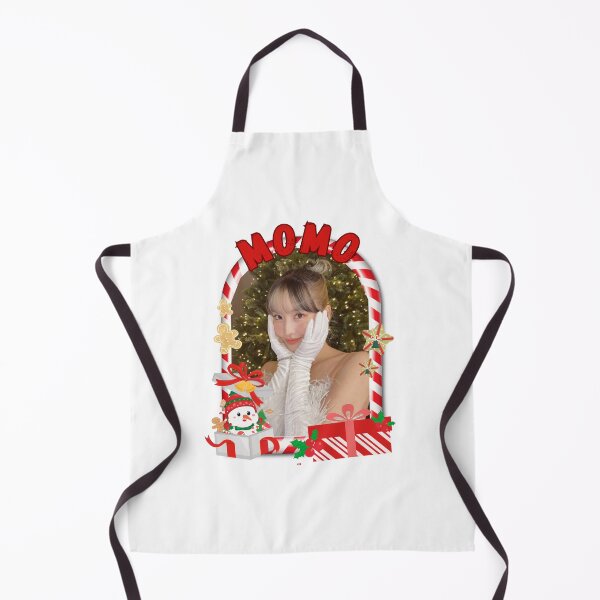 Item preview, Twice Momo Christmas Collage: Festive Kpop Cheer Merry Christmas Sticker designed and sold by AJUNICE STUDIO.