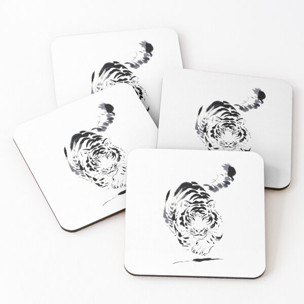 Item preview, Brushstroke Tiger 2 designed and sold by FlaskLab.