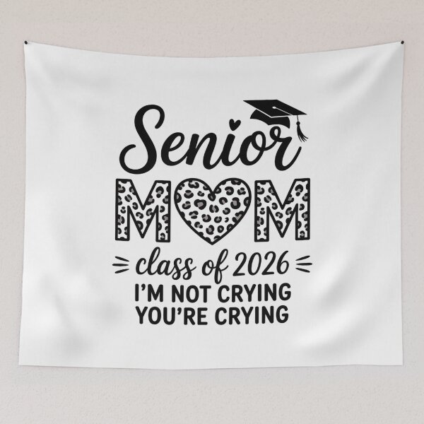 Item preview, Senior Mom Class of 2026 Graduation Leopard Design designed and sold by Gogetgiggles.