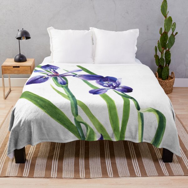 Item preview, Purple garden flower Illustration designed and sold by Art-Chemistry.