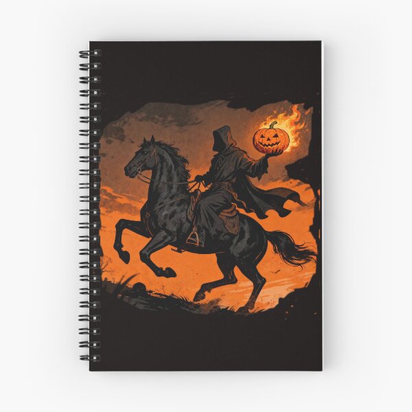 Item preview, Headless Horseman – Flaming Pumpkin Rider  designed and sold by Artpicto.