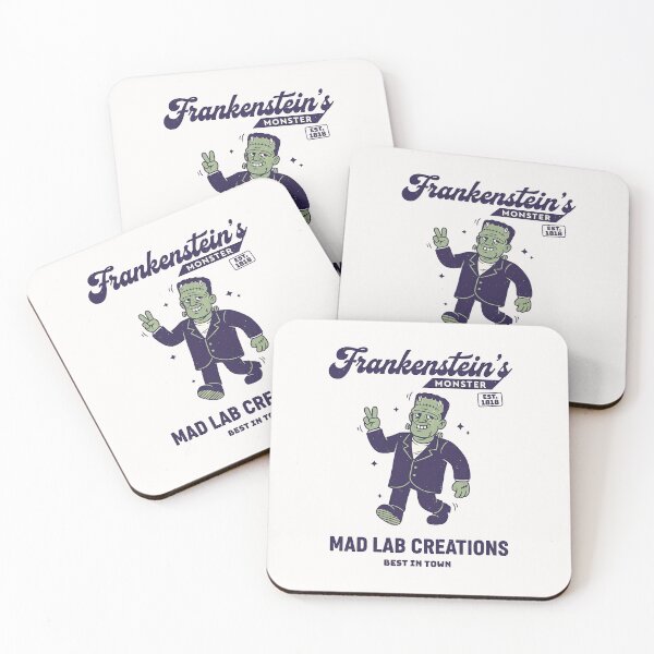 Item preview, Frankenstein's Monster Mad Lab Creations Retro Mascot designed and sold by HoopeStylee.