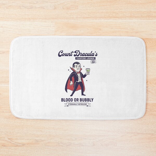 Item preview, Count Dracula's Vampire Lounge Blood Bubbly Retro Art designed and sold by HoopeStylee.