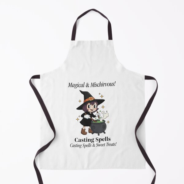 Item preview, Magical Mischievous Witch Casting Spells Cute Halloween designed and sold by HoopeStylee.