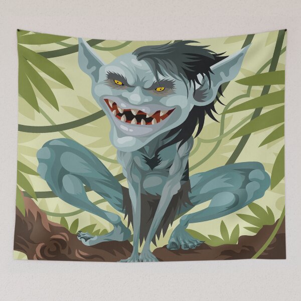 Item preview, tokoloshe creature in the african jungle designed and sold by matintheworld ( delcarmat ).