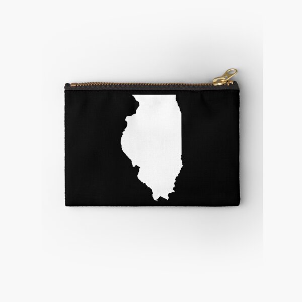 Item preview, Illinois Map Silhouette – Minimal White designed and sold by Paper Drip.