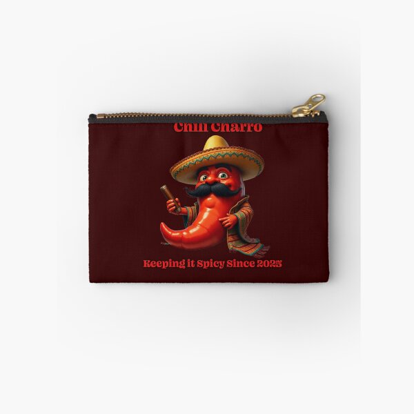 Item preview, Chili Charro: Keeping it Spicy Since 2025 - Mexican Mascot Art designed and sold by Rude Monkey Imaginations.