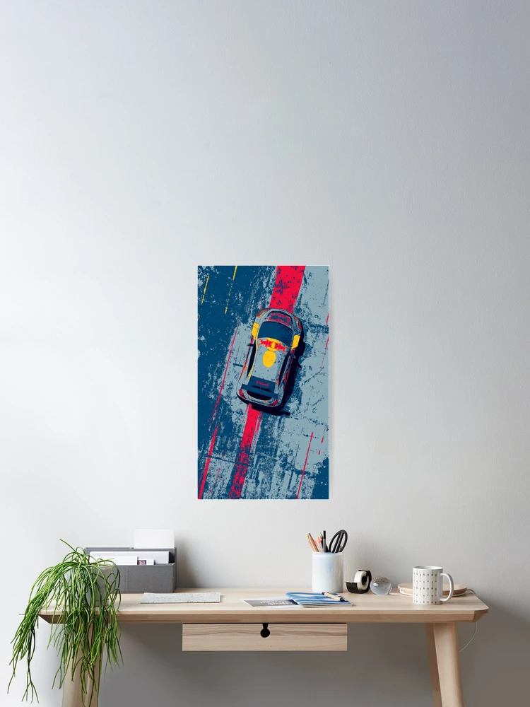 Thumbnail 2 of 3, Poster, Red Bull Racer – Speed and Precision designed and sold by JFS-STUFFS.
